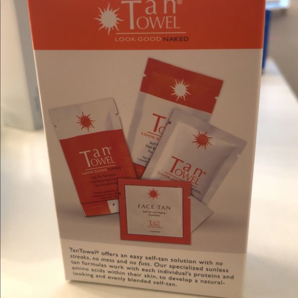 Tan towel 4 pack